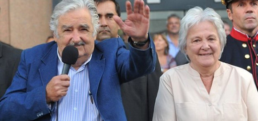 Mujica with his wife
